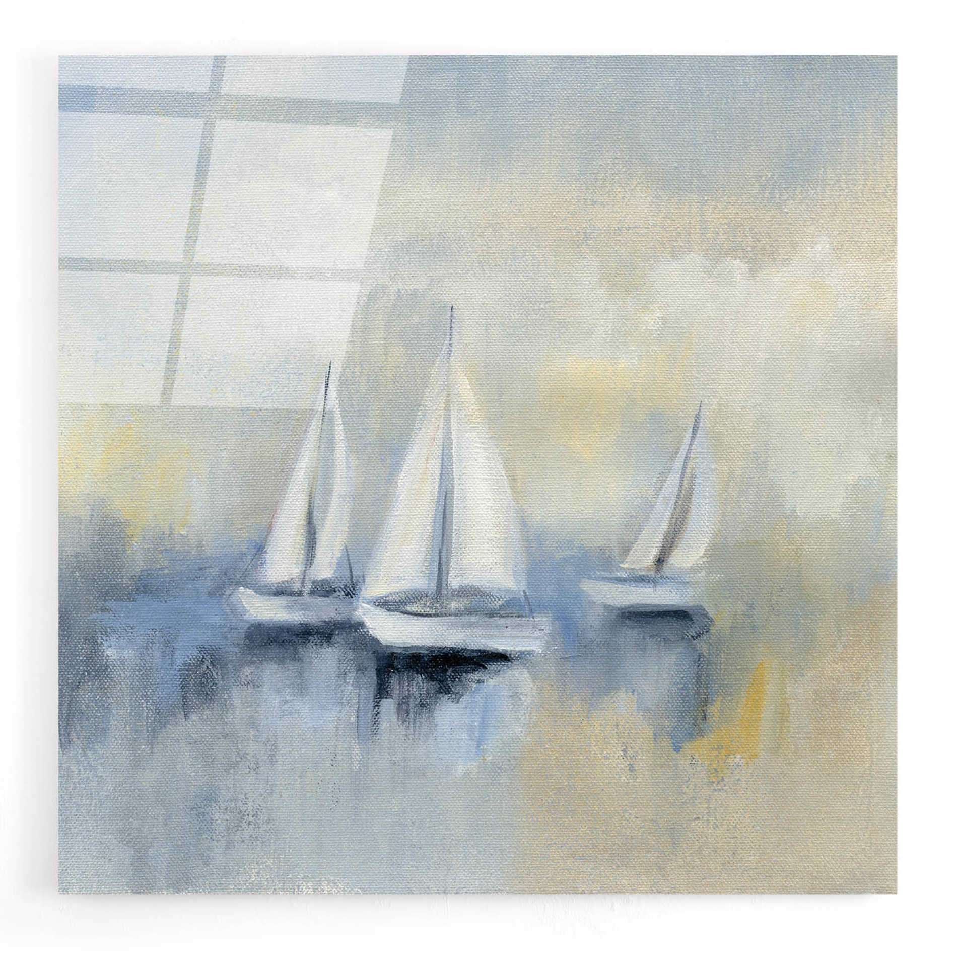 Epic Art 'Morning Sail II' by Silvia Vassileva, Acrylic Glass Wall Art,12x12