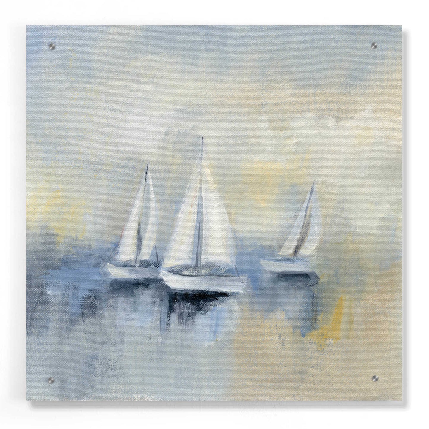 Epic Art 'Morning Sail II' by Silvia Vassileva, Acrylic Glass Wall Art,24x24