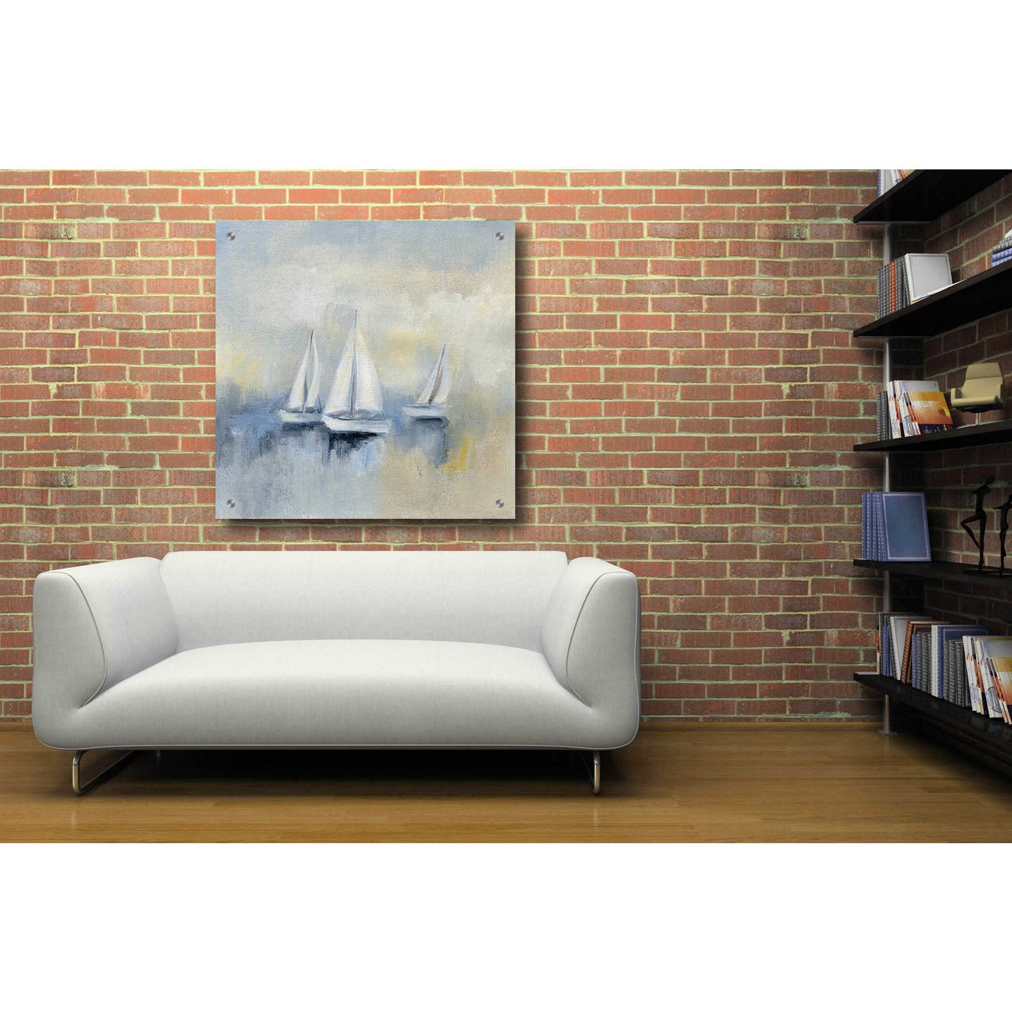 Epic Art 'Morning Sail II' by Silvia Vassileva, Acrylic Glass Wall Art,36x36