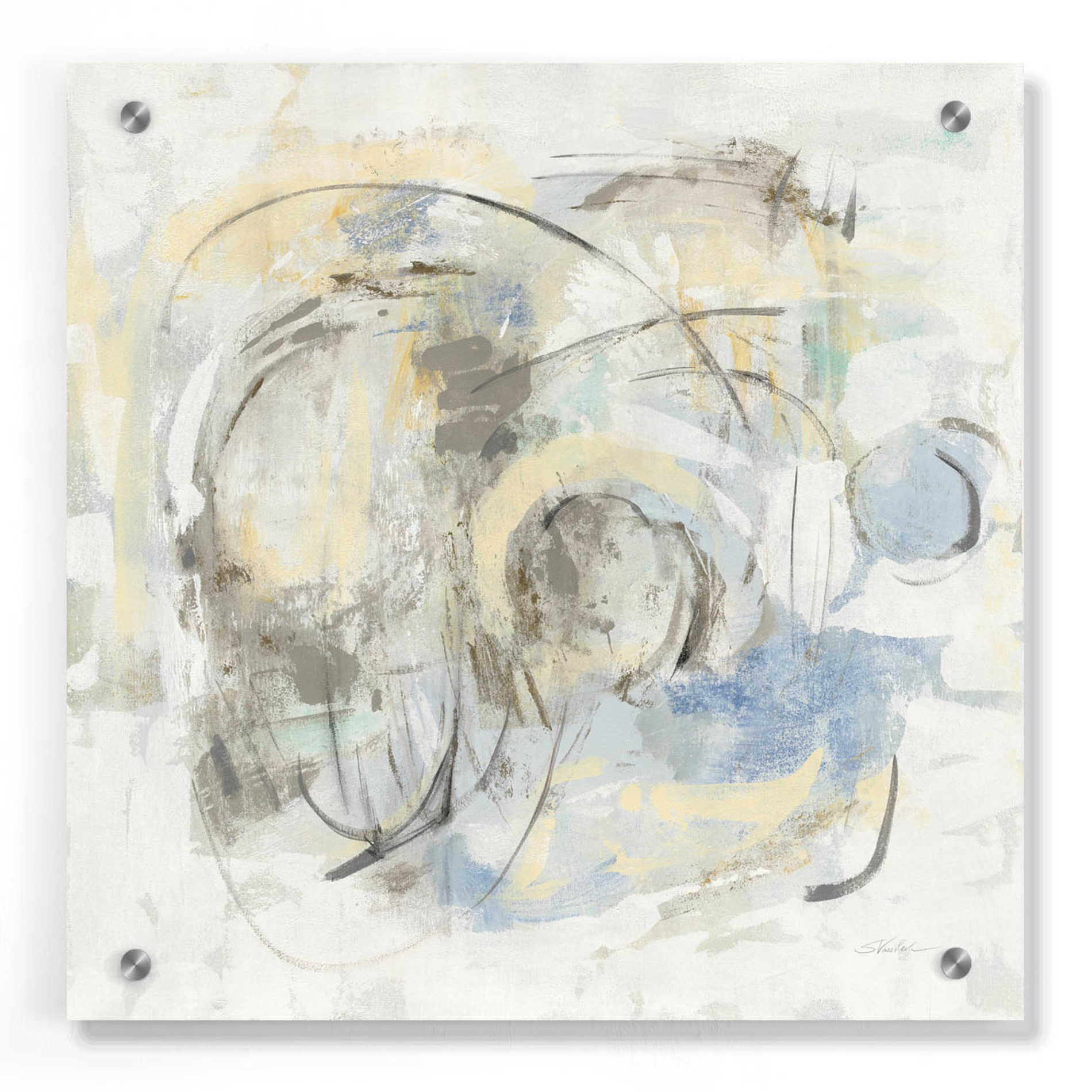 Epic Art 'Signature' by Silvia Vassileva, Acrylic Glass Wall Art,36x36