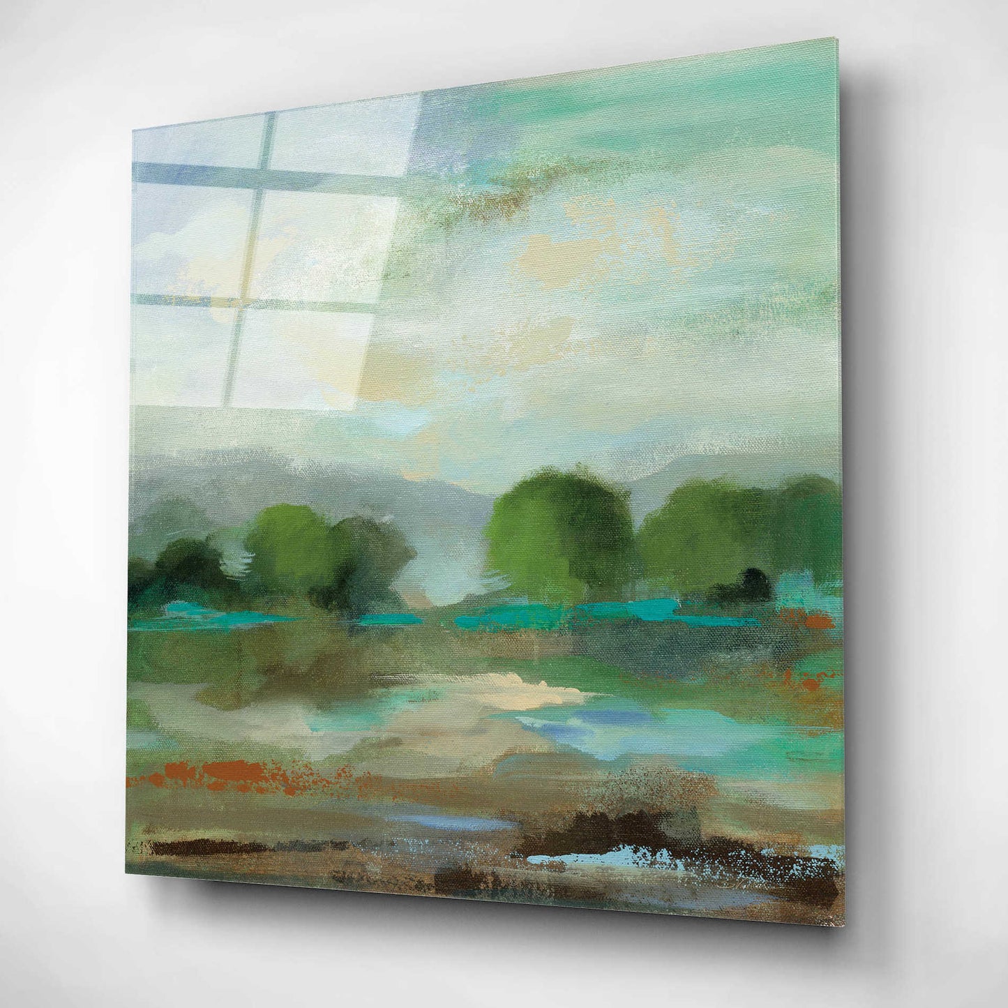 Epic Art 'Unexpected Clouds I' by Silvia Vassileva, Acrylic Glass Wall Art,12x12