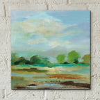 Epic Art 'Unexpected Clouds II' by Silvia Vassileva, Acrylic Glass Wall Art,12x12