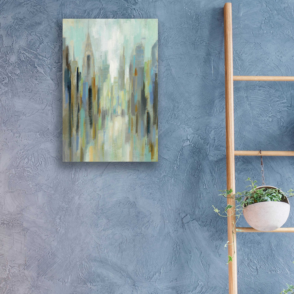 Epic Art 'New York Morning I' by Silvia Vassileva, Acrylic Glass Wall Art,16x24