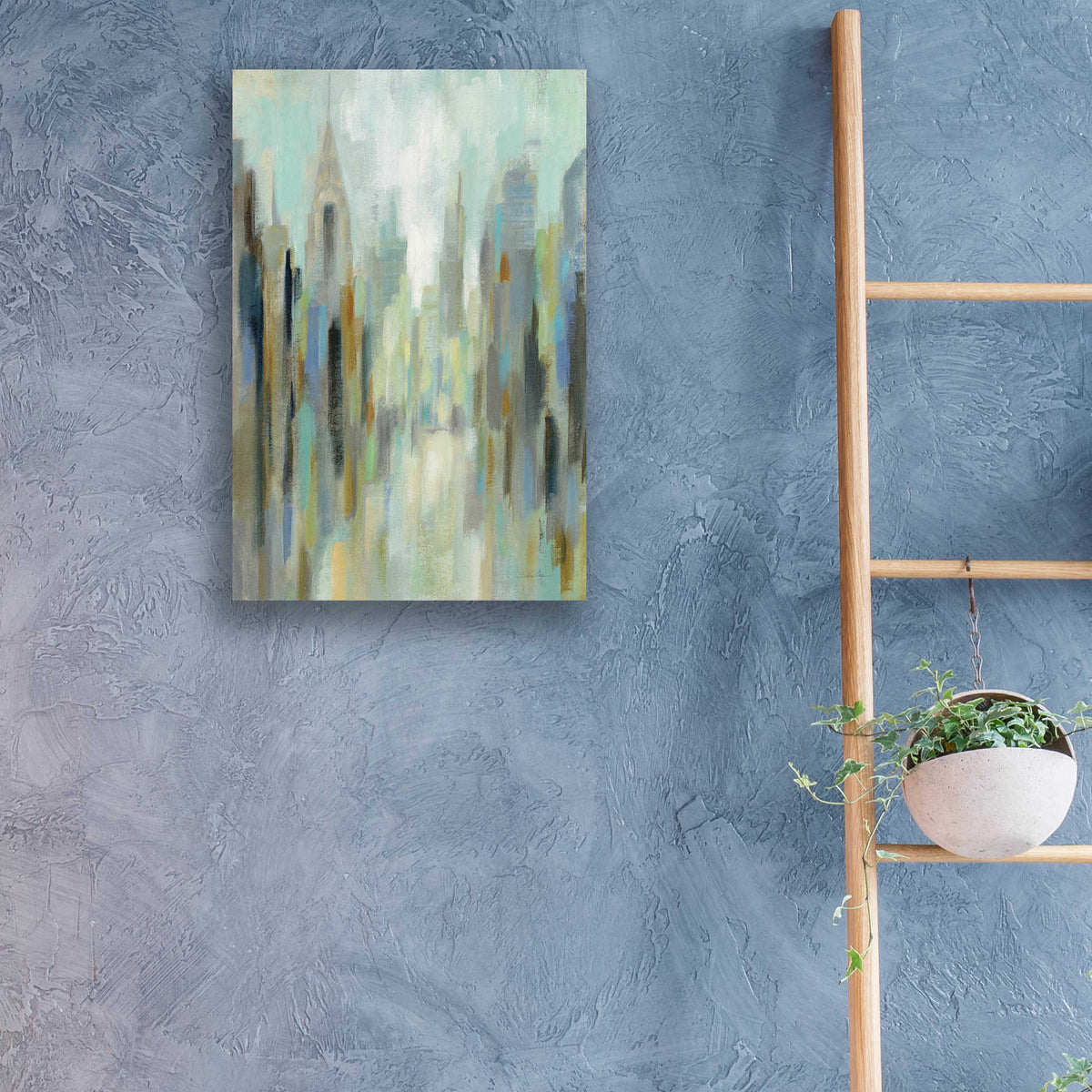 Epic Art 'New York Morning I' by Silvia Vassileva, Acrylic Glass Wall Art,16x24
