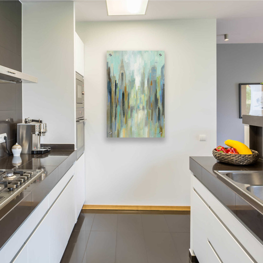 Epic Art 'New York Morning I' by Silvia Vassileva, Acrylic Glass Wall Art,24x36