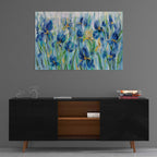 Epic Art 'Iris Flower Bed' by Silvia Vassileva, Acrylic Glass Wall Art,36x24