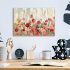 Epic Art 'Sprinkled Flowers' by Silvia Vassileva, Acrylic Glass Wall Art,16x12