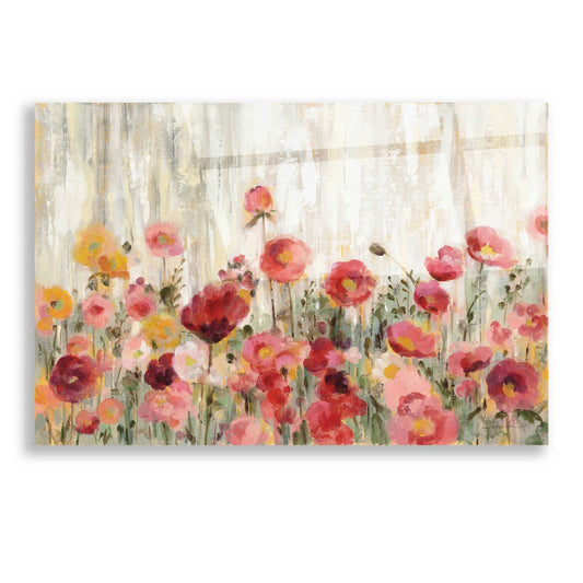 Epic Art 'Sprinkled Flowers' by Silvia Vassileva, Acrylic Glass Wall Art