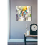 Epic Art 'Chalk on Asphalt' by Silvia Vassileva, Acrylic Glass Wall Art,24x24