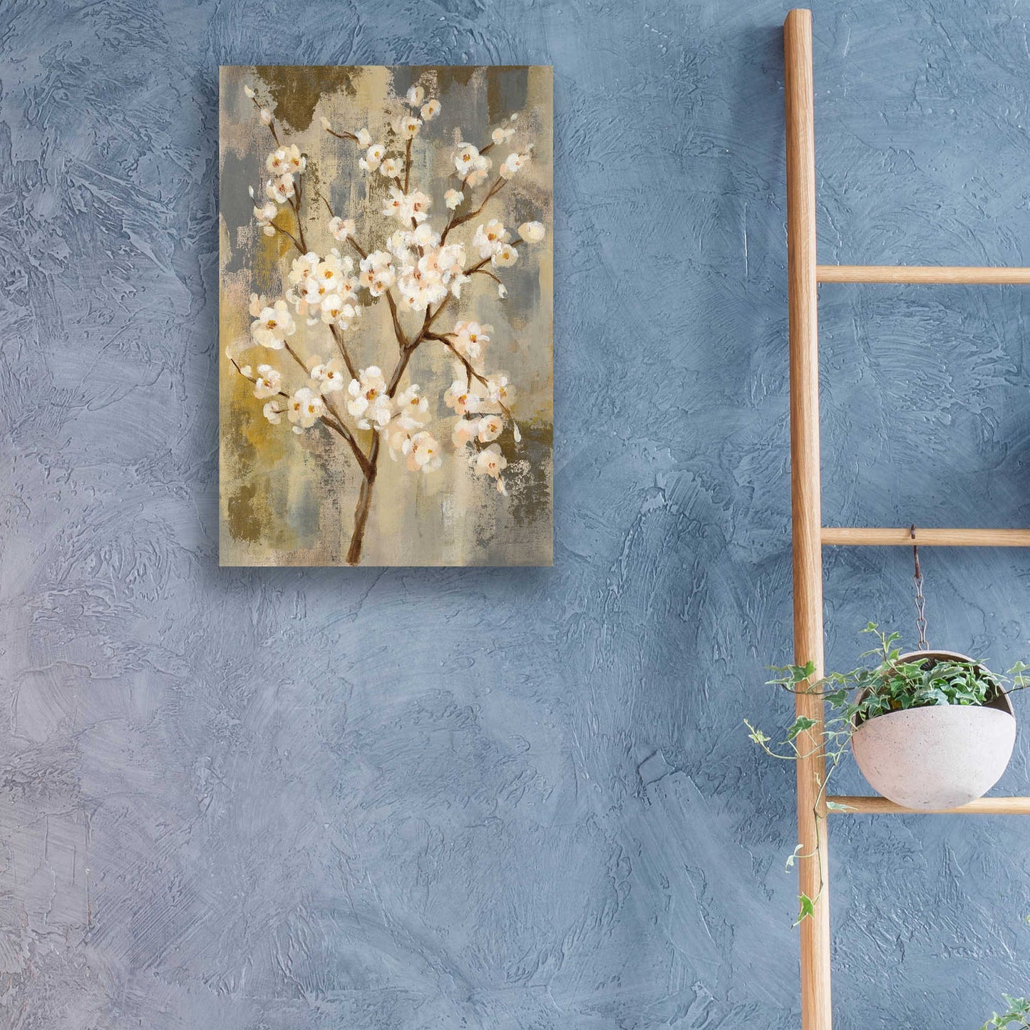 Epic Art 'Neutral Branches I' by Silvia Vassileva, Acrylic Glass Wall Art,16x24