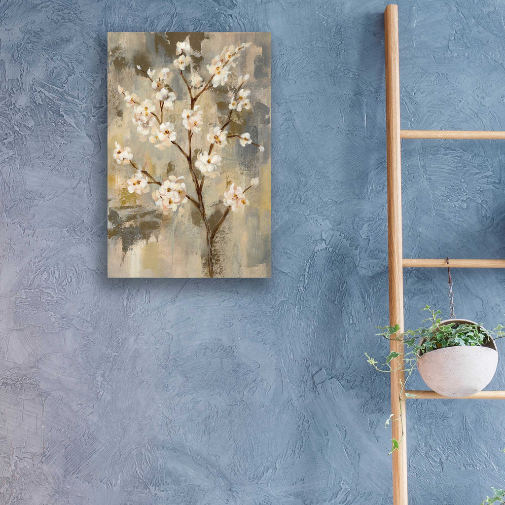 Epic Art 'Neutral Branches II' by Silvia Vassileva, Acrylic Glass Wall Art,16x24