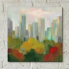 Epic Art 'NYC Central Park I' by Silvia Vassileva, Acrylic Glass Wall Art,12x12