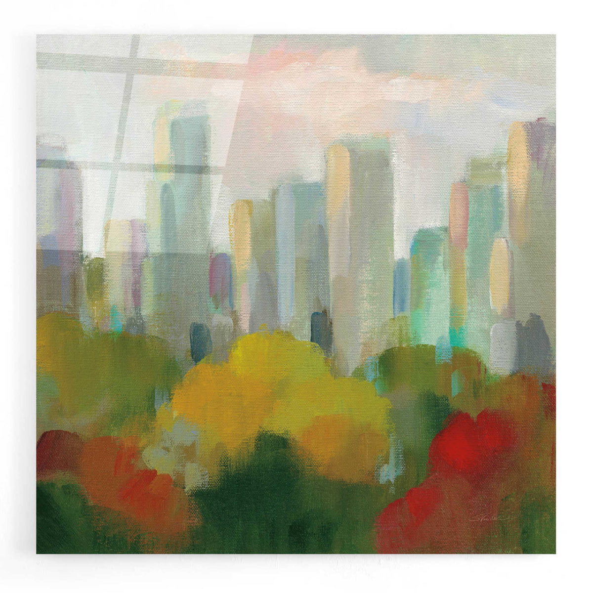 Epic Art 'NYC Central Park I' by Silvia Vassileva, Acrylic Glass Wall Art