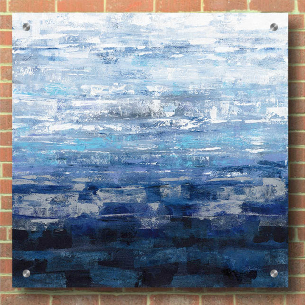 Epic Art 'Icelandic Wave' by Silvia Vassileva, Acrylic Glass Wall Art,36x36