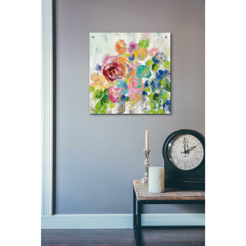 Epic Art 'Hydrangea Bouquet II' by Silvia Vassileva, Acrylic Glass Wall Art,24x24