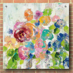 Epic Art 'Hydrangea Bouquet II' by Silvia Vassileva, Acrylic Glass Wall Art,36x36