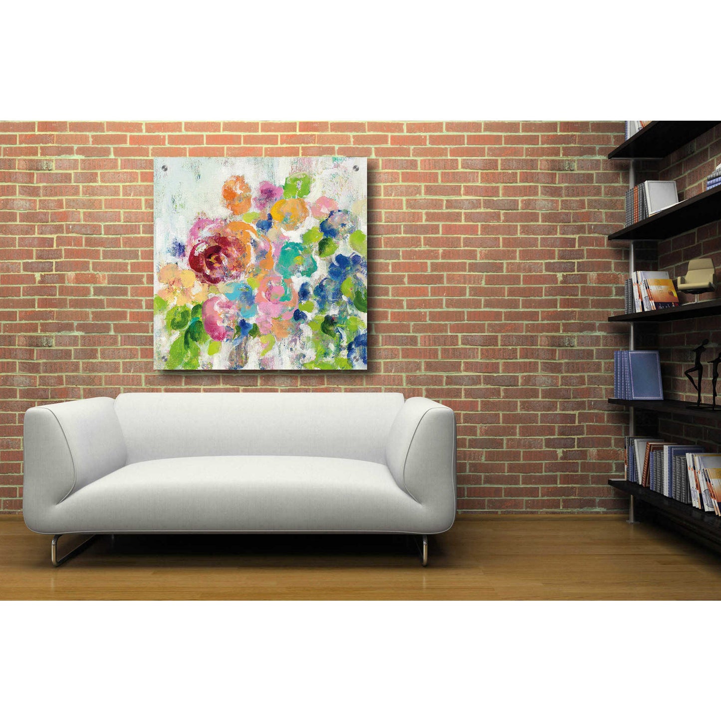 Epic Art 'Hydrangea Bouquet II' by Silvia Vassileva, Acrylic Glass Wall Art,36x36