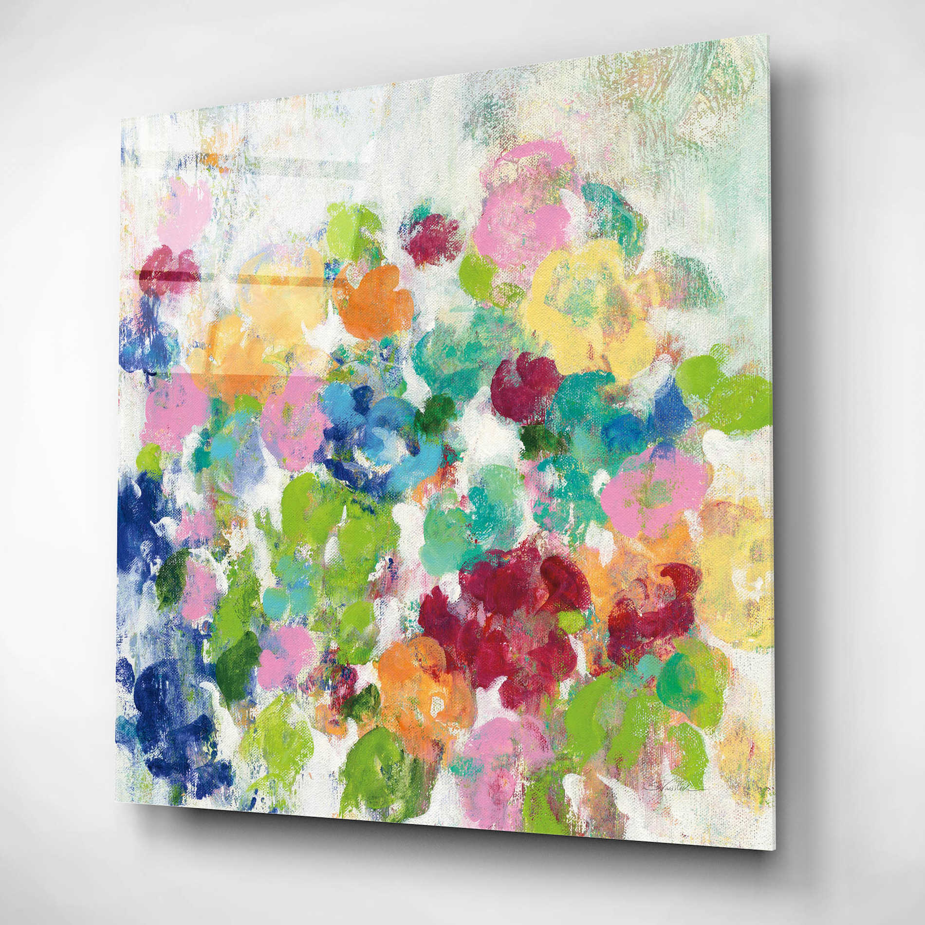 Epic Art 'Hydrangea Bouquet III' by Silvia Vassileva, Acrylic Glass Wall Art,12x12