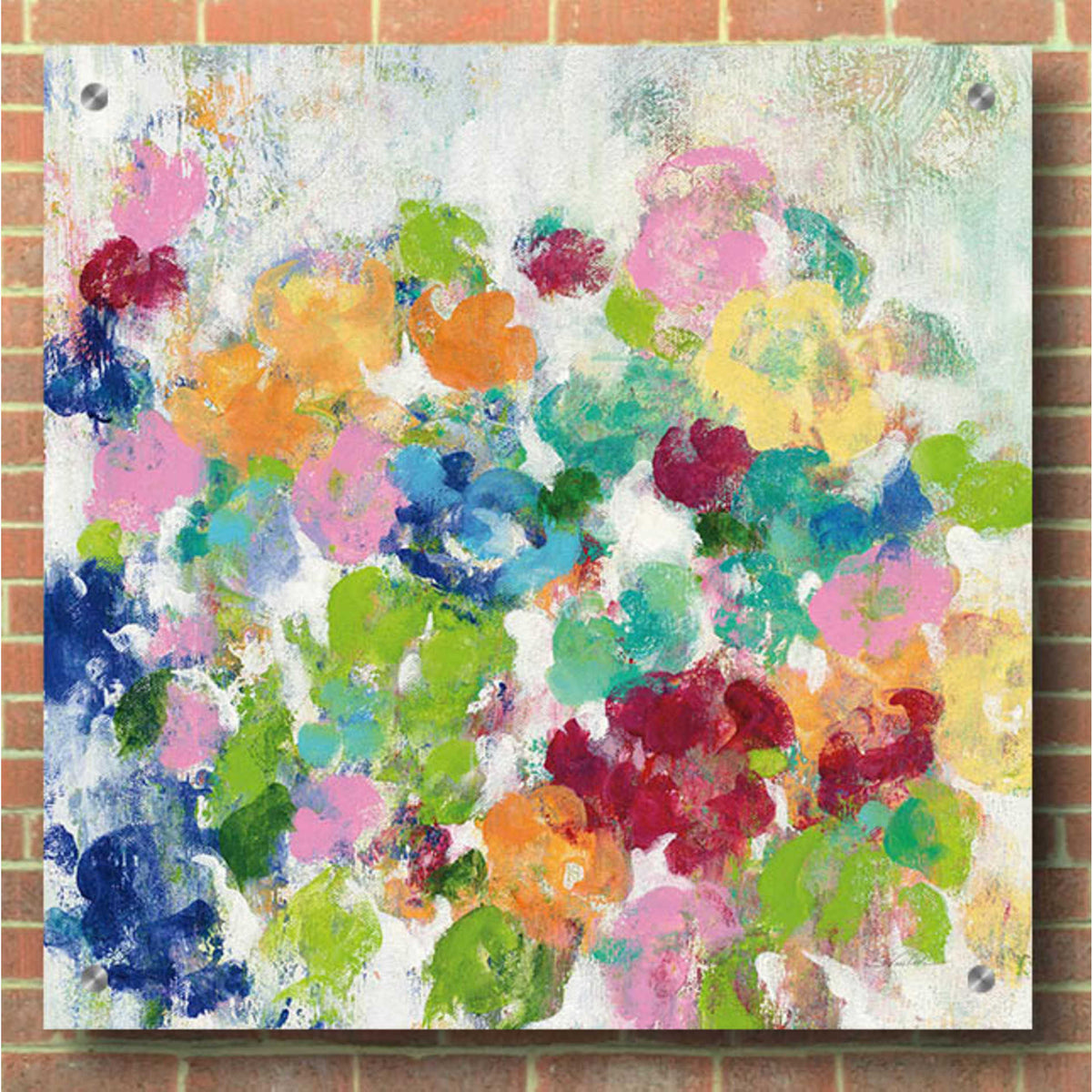 Epic Art 'Hydrangea Bouquet III' by Silvia Vassileva, Acrylic Glass Wall Art,36x36
