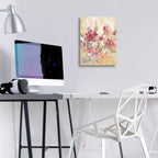 Epic Art 'Floral Reflections I' by Silvia Vassileva, Acrylic Glass Wall Art,12x16
