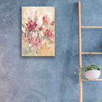 Epic Art 'Floral Reflections I' by Silvia Vassileva, Acrylic Glass Wall Art,16x24