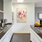 Epic Art 'Floral Reflections I' by Silvia Vassileva, Acrylic Glass Wall Art,24x36