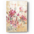 Epic Art 'Floral Reflections I' by Silvia Vassileva, Acrylic Glass Wall Art