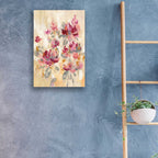 Epic Art 'Floral Reflections II' by Silvia Vassileva, Acrylic Glass Wall Art,16x24