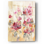 Epic Art 'Floral Reflections II' by Silvia Vassileva, Acrylic Glass Wall Art