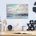 Epic Art 'Golden Sunrise' by Silvia Vassileva, Acrylic Glass Wall Art,16x12