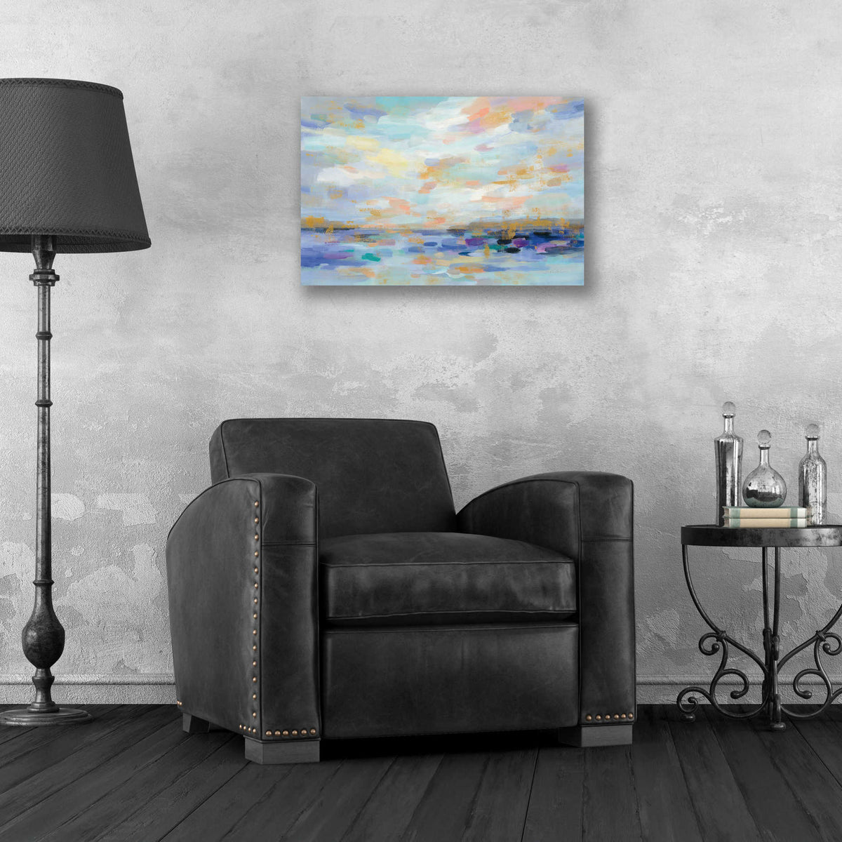 Epic Art 'Golden Sunrise' by Silvia Vassileva, Acrylic Glass Wall Art,24x16