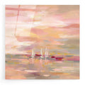 Epic Art 'Crimson Waves' by Silvia Vassileva, Acrylic Glass Wall Art
