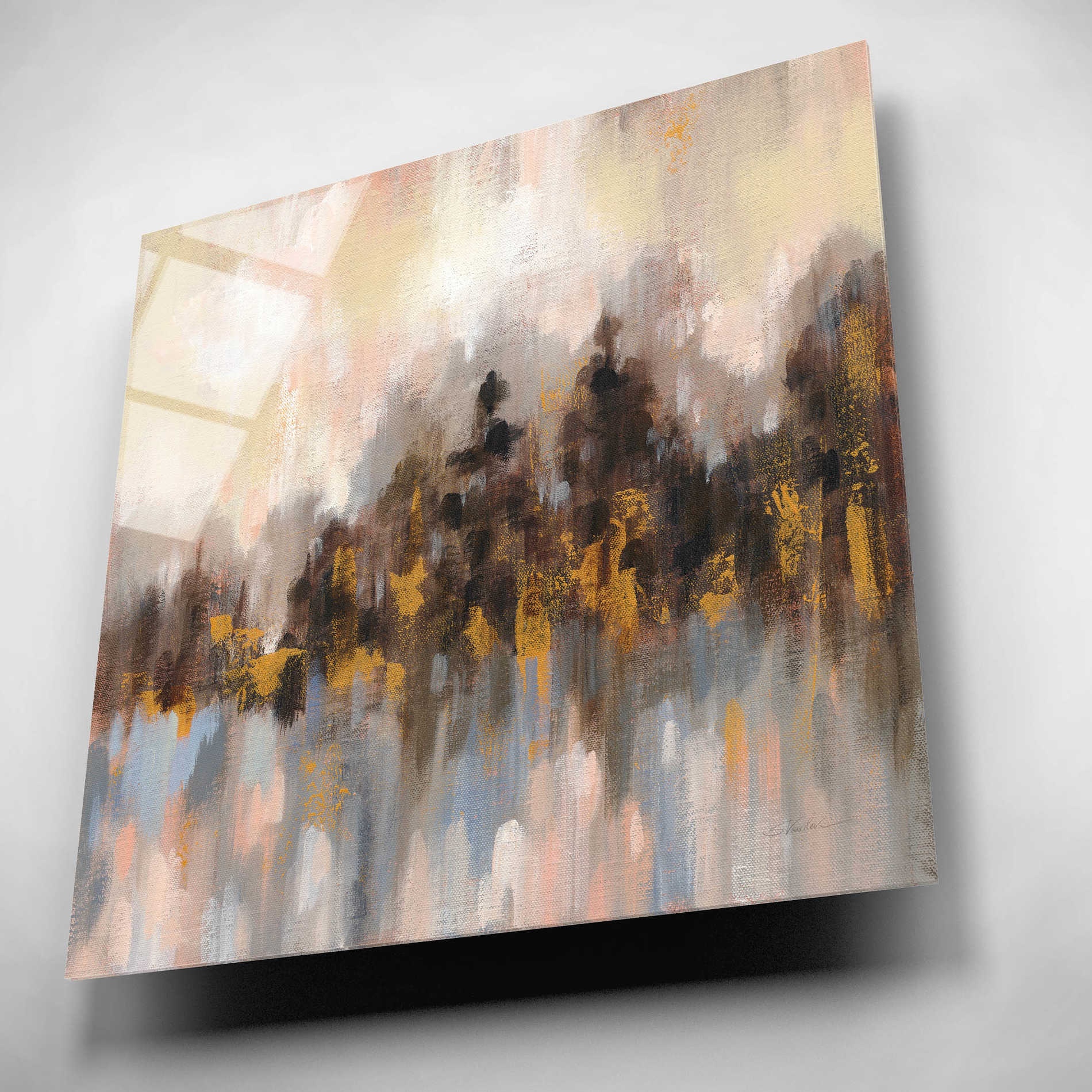 Epic Art 'Blushing Forest I' by Silvia Vassileva, Acrylic Glass Wall Art,12x12