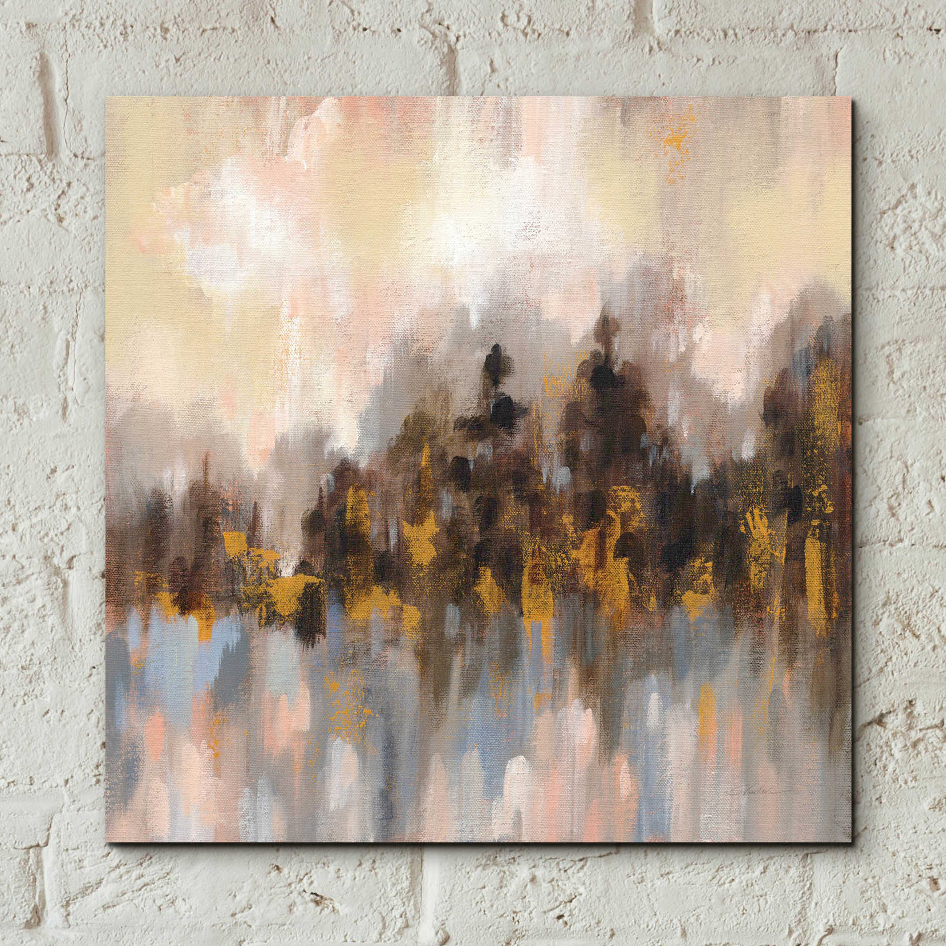 Epic Art 'Blushing Forest I' by Silvia Vassileva, Acrylic Glass Wall Art,12x12