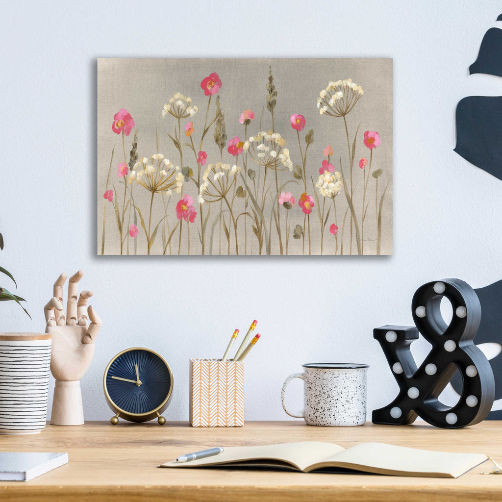 Epic Art 'Delicate Garden' by Silvia Vassileva, Acrylic Glass Wall Art,16x12