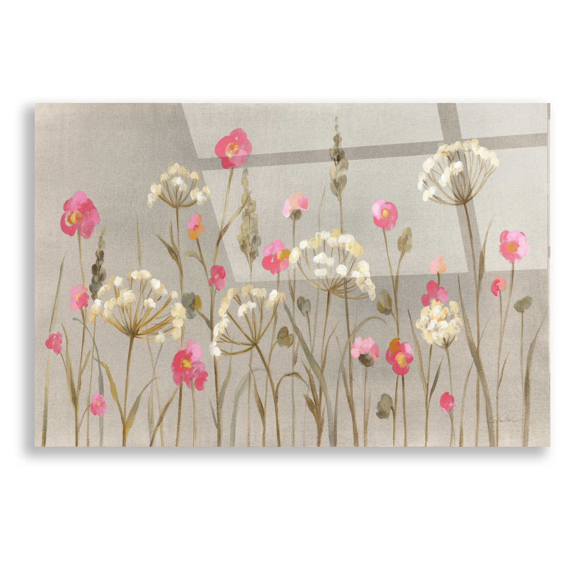 Epic Art 'Delicate Garden' by Silvia Vassileva, Acrylic Glass Wall Art