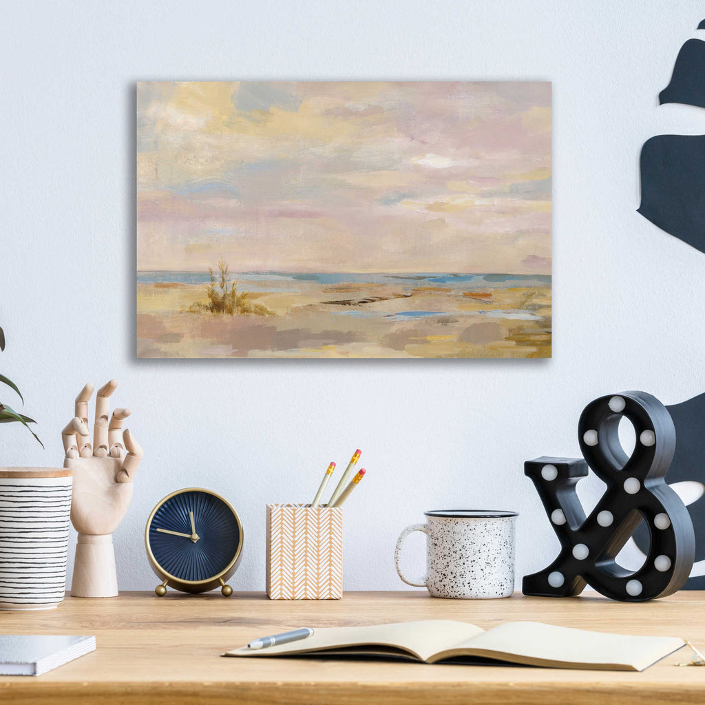 Epic Art 'Dreamy Beach' by Silvia Vassileva, Acrylic Glass Wall Art,16x12