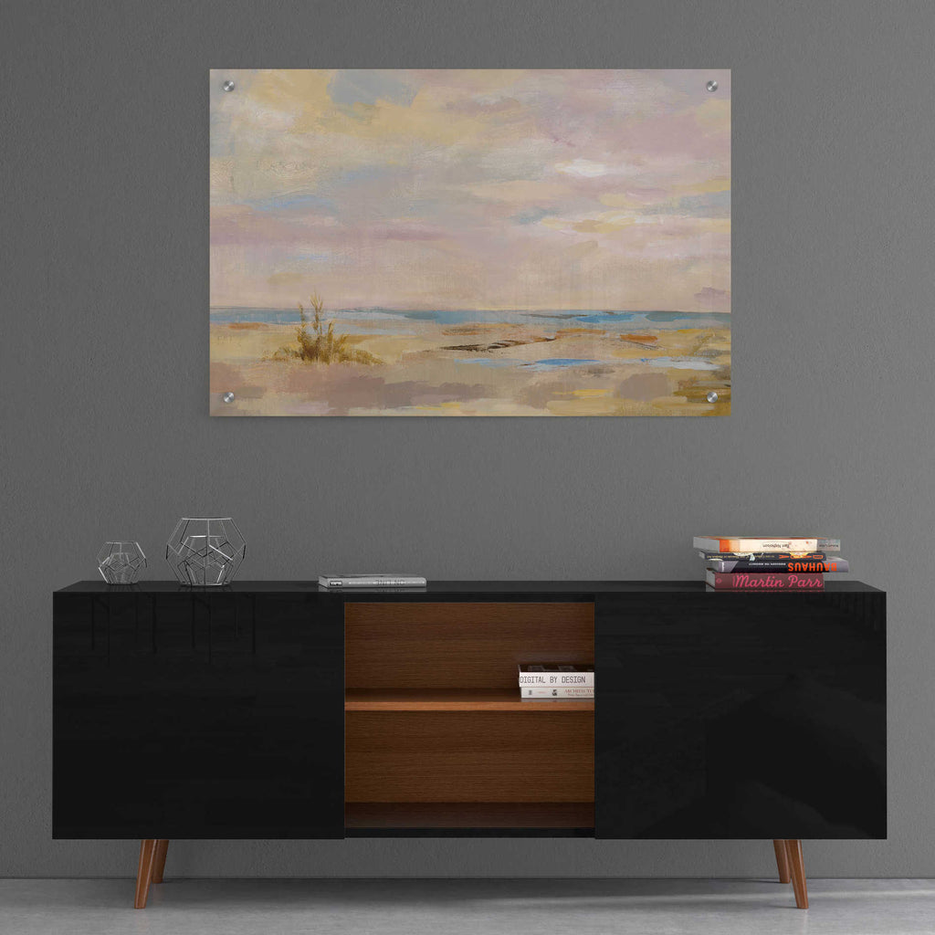 Epic Art 'Dreamy Beach' by Silvia Vassileva, Acrylic Glass Wall Art,36x24