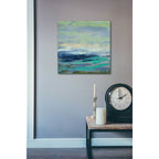 Epic Art 'Teal Wave I' by Silvia Vassileva, Acrylic Glass Wall Art,24x24