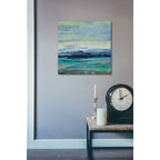 Epic Art 'Teal Wave II' by Silvia Vassileva, Acrylic Glass Wall Art,24x24