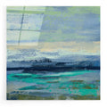 Epic Art 'Teal Wave II' by Silvia Vassileva, Acrylic Glass Wall Art