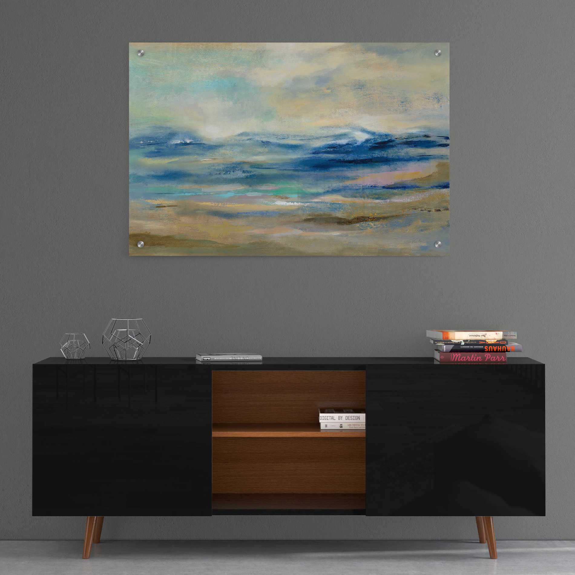 Epic Art 'Whispering Wave' by Silvia Vassileva, Acrylic Glass Wall Art,36x24