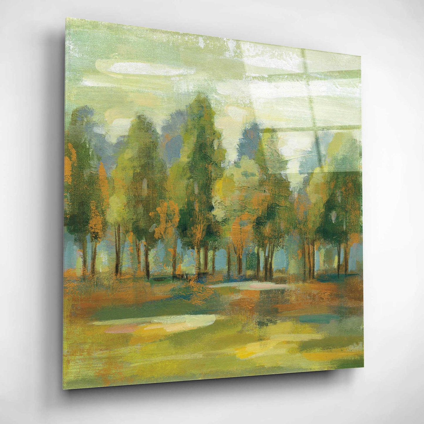 Epic Art 'Forest I' by Silvia Vassileva, Acrylic Glass Wall Art,12x12