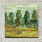 Epic Art 'Forest II' by Silvia Vassileva, Acrylic Glass Wall Art,12x12