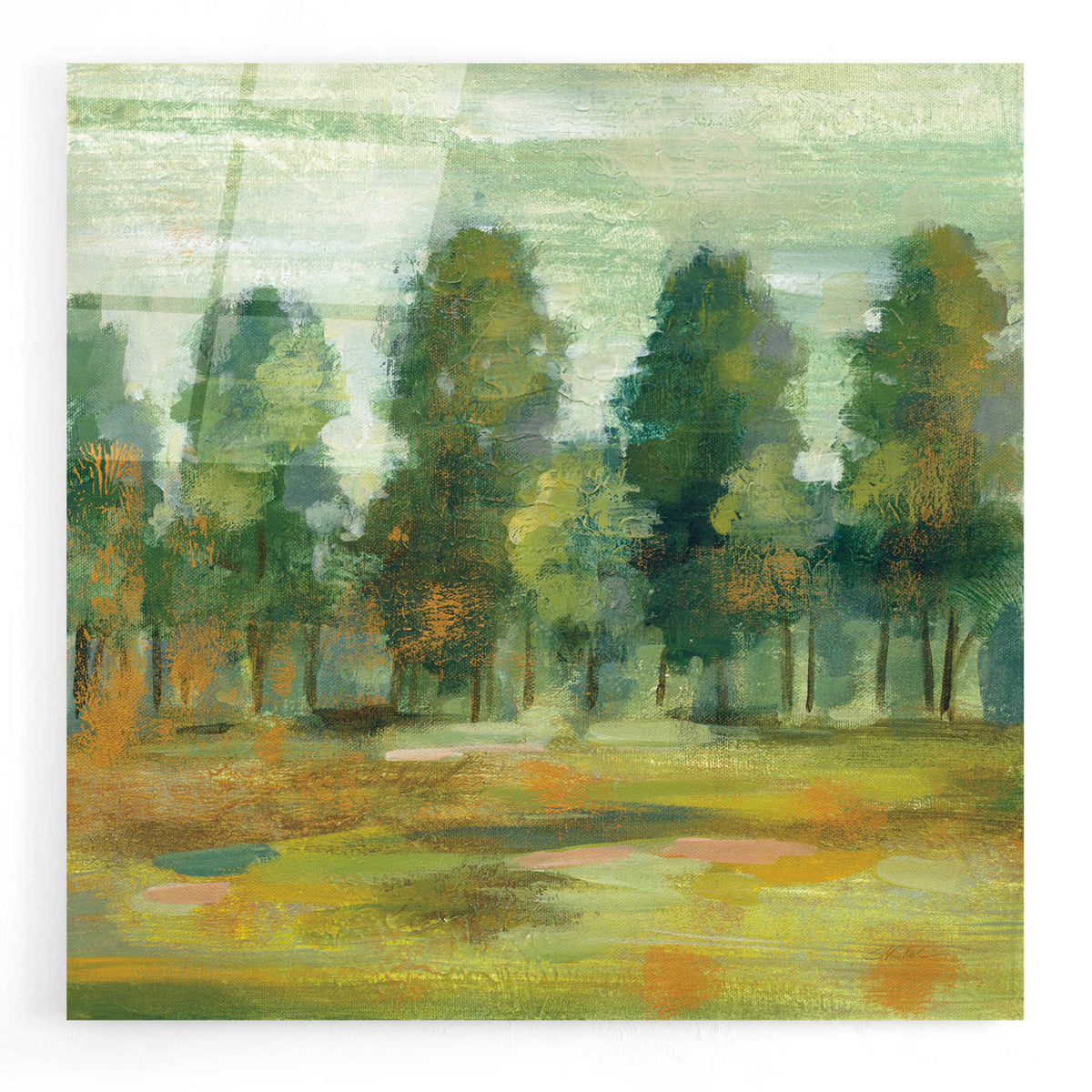 Epic Art 'Forest II' by Silvia Vassileva, Acrylic Glass Wall Art