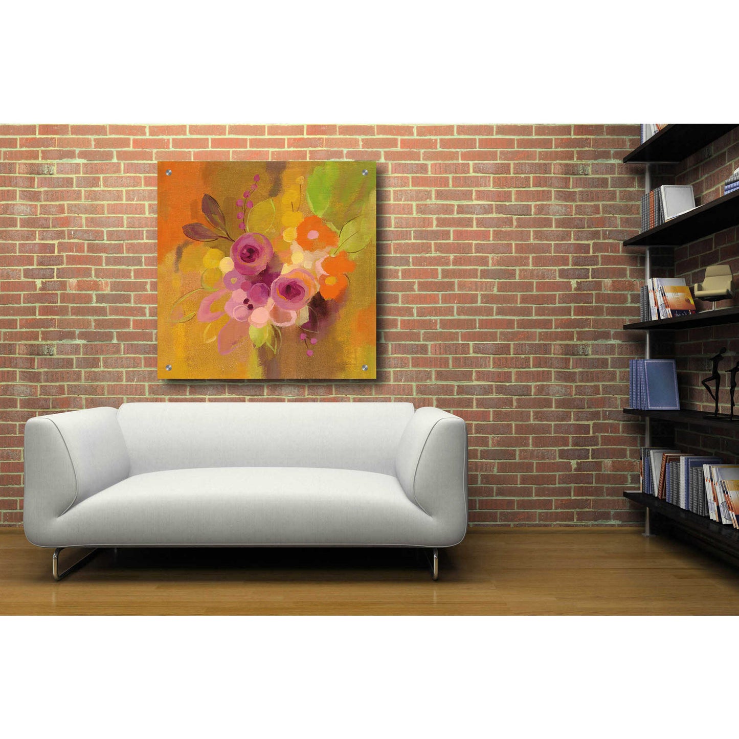 Epic Art 'Small Bouquet I' by Silvia Vassileva, Acrylic Glass Wall Art,36x36