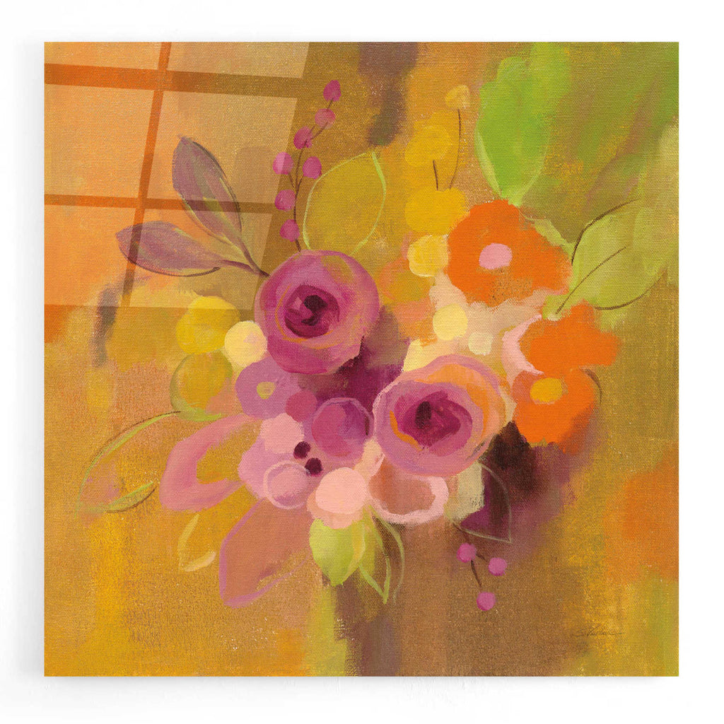 Epic Art 'Small Bouquet I' by Silvia Vassileva, Acrylic Glass Wall Art