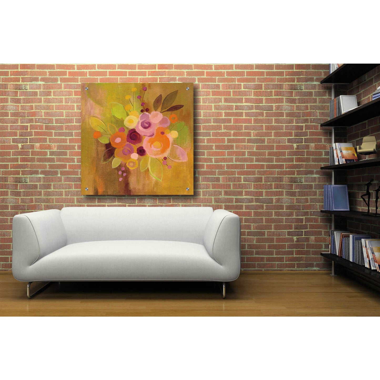 Epic Art 'Small Bouquet II' by Silvia Vassileva, Acrylic Glass Wall Art,36x36