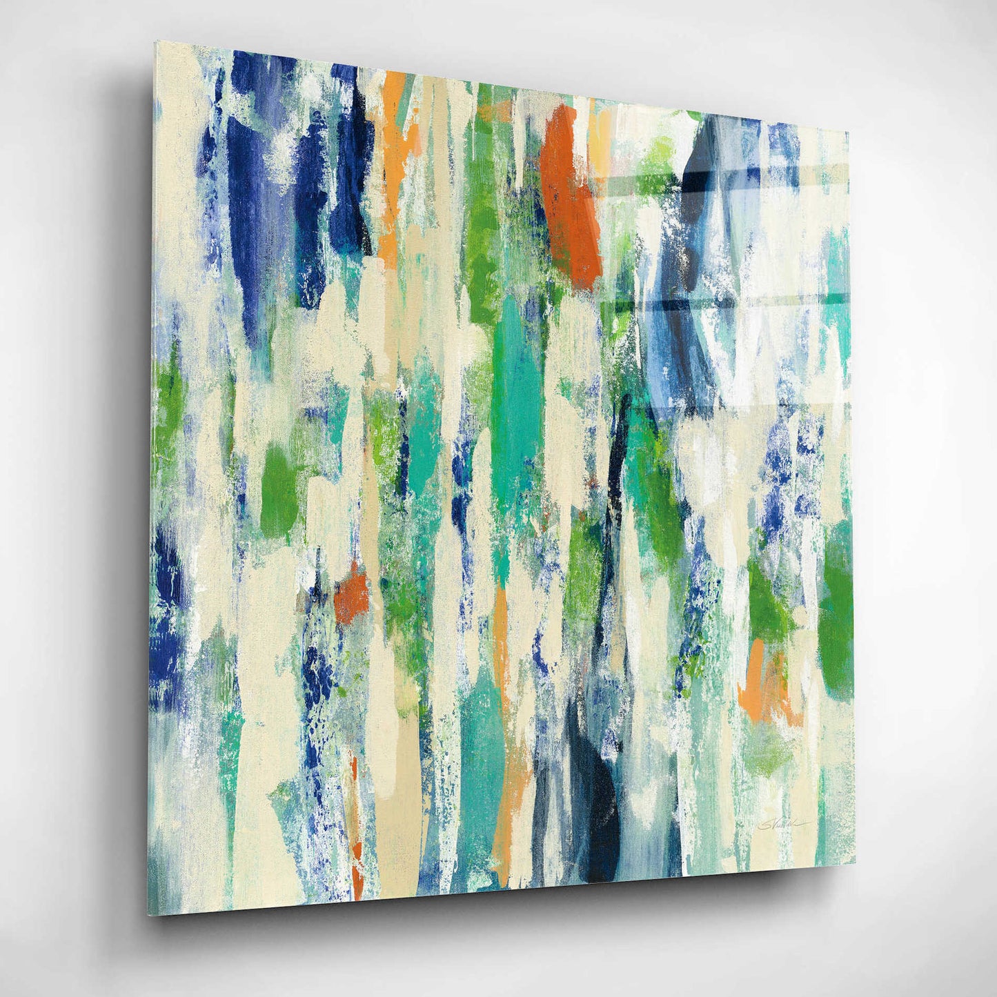 Epic Art 'Sun Rays' by Silvia Vassileva, Acrylic Glass Wall Art,12x12