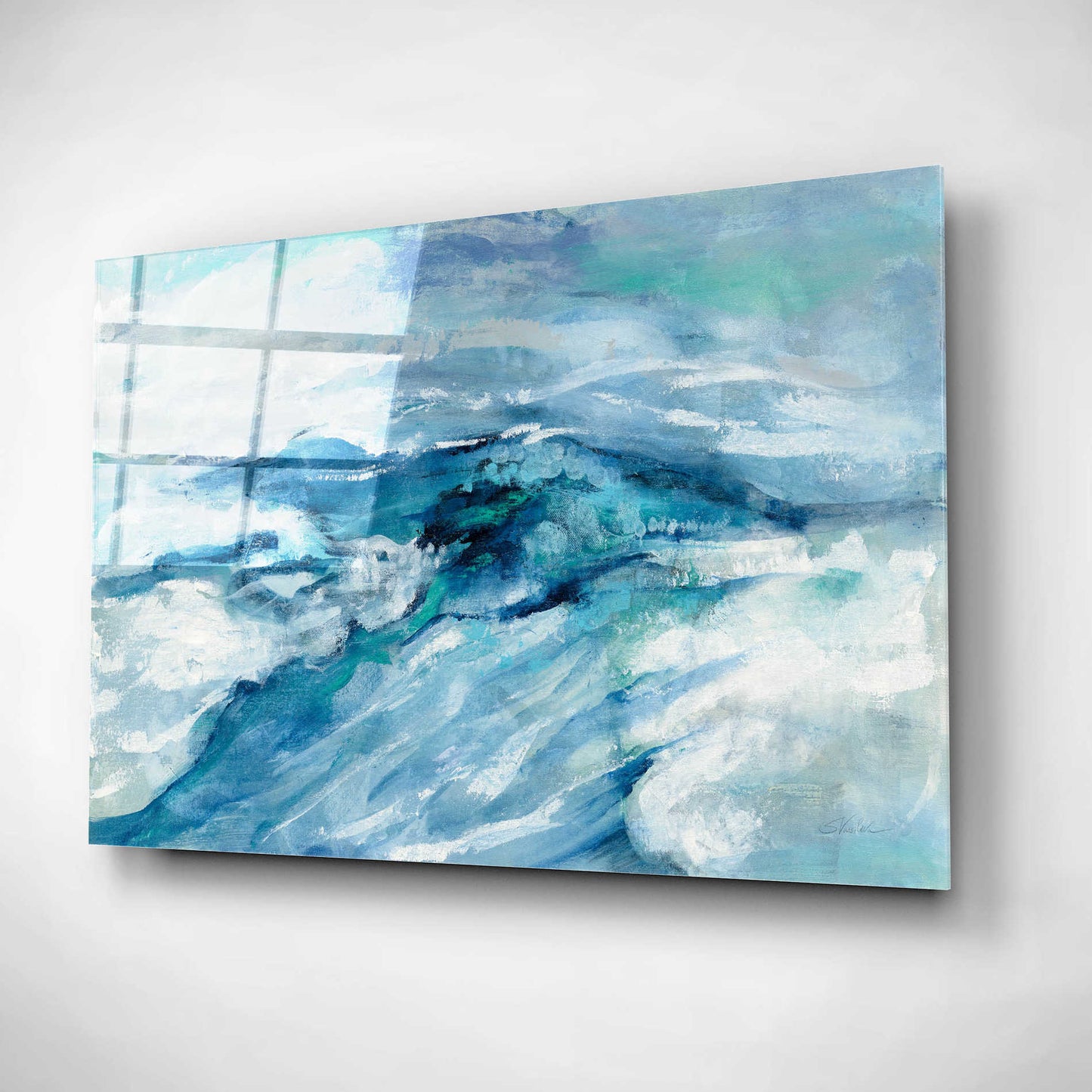 Epic Art 'Archipelago Seascape' by Silvia Vassileva, Acrylic Glass Wall Art,16x12